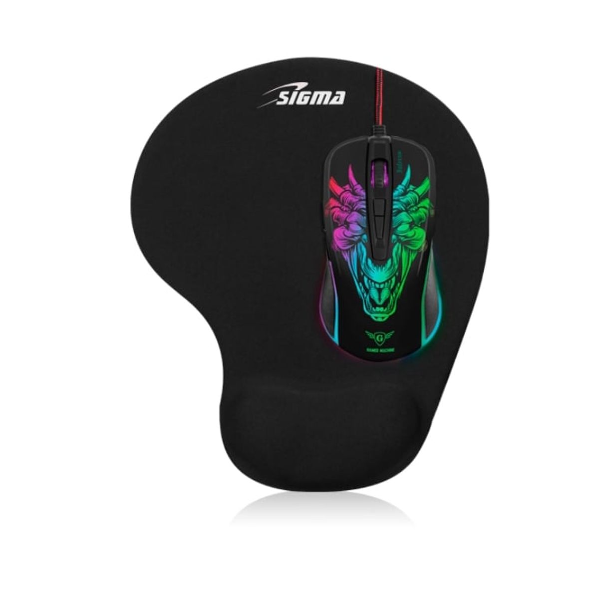 SIGMA - Pad mouse con almohadilla gel Sigma SIG X5