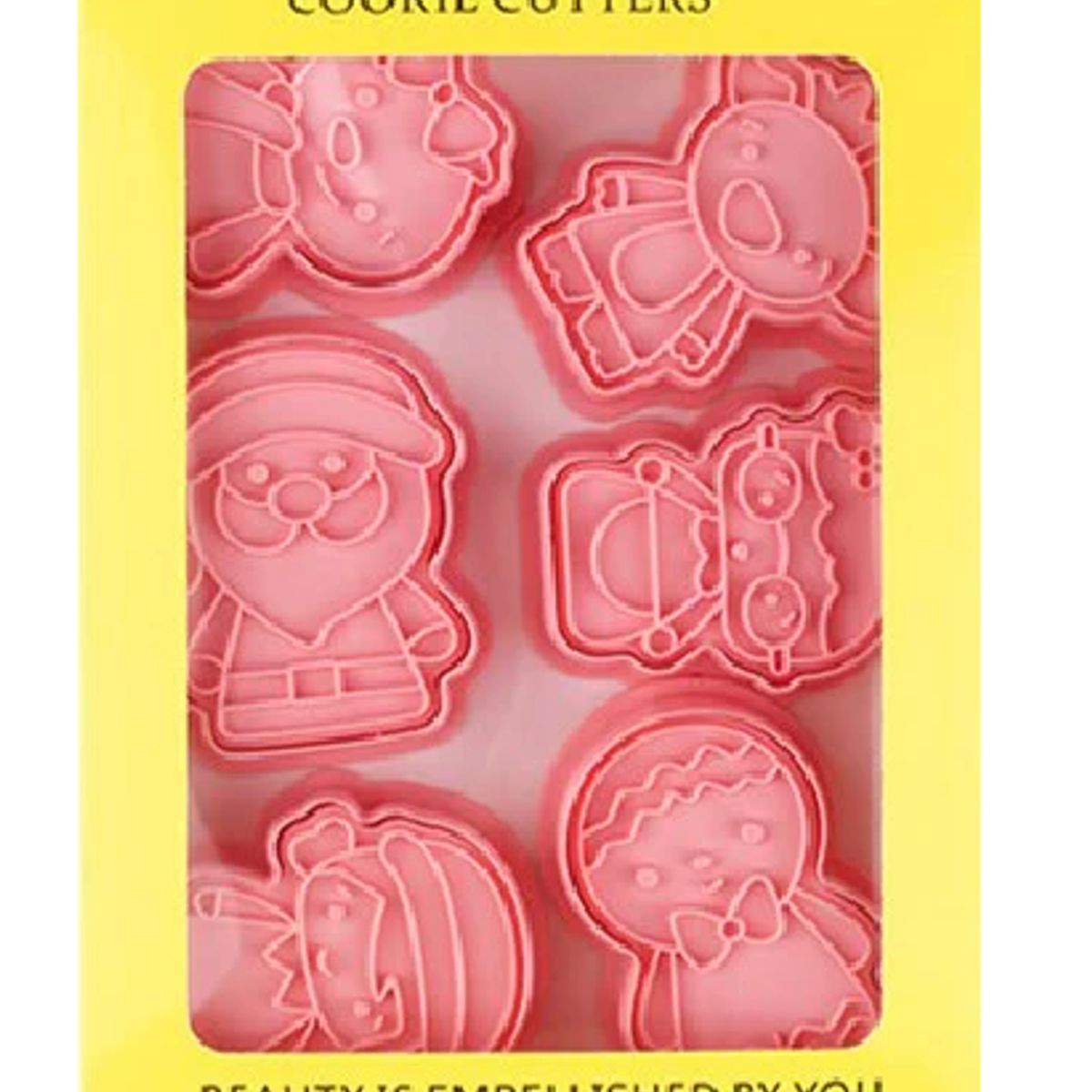 GENERICO - 8 Cortadores de Galletas- Navidad 2