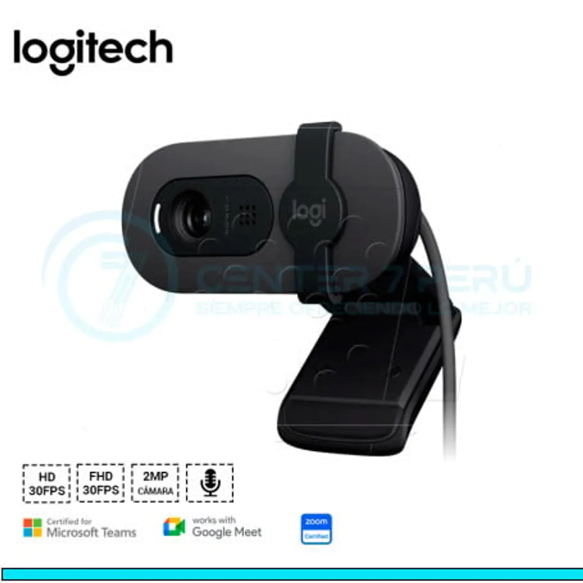 LOGITECH - CAMARA LOGITECH BRIO 100 FHD 1080P