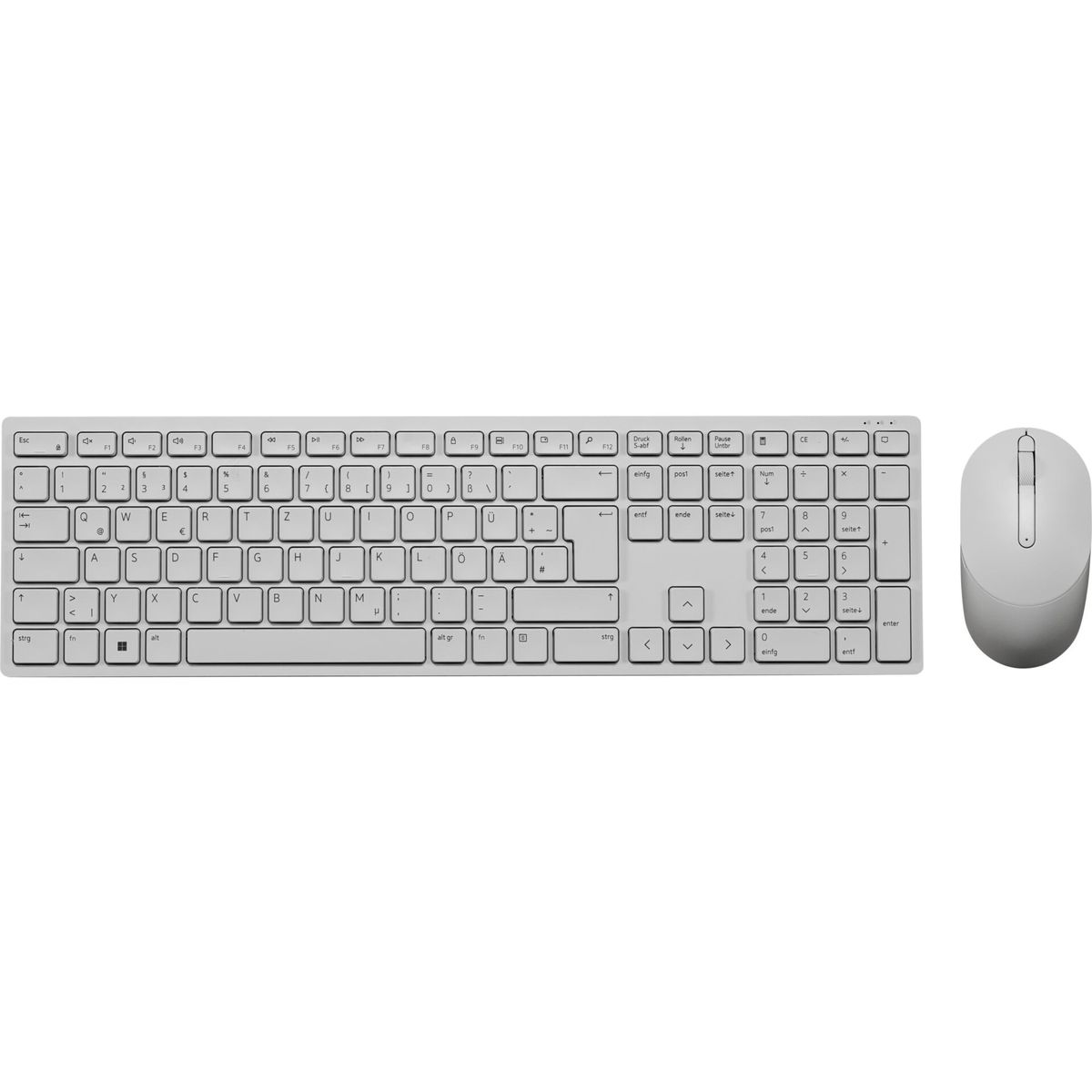 DELL - Kit Teclado y Mouse Dell Pro KM5221W Wireless Español Blanco 580-AKBH