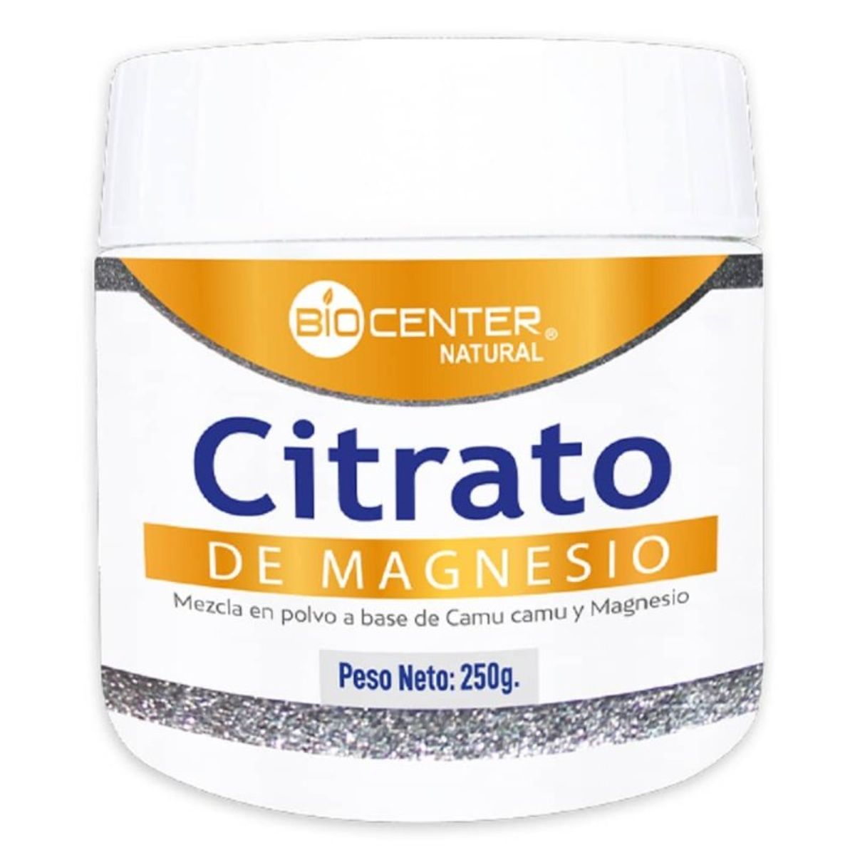 GENERICO - Citrato de Magnesio x 250 gr - BioCenter Natural