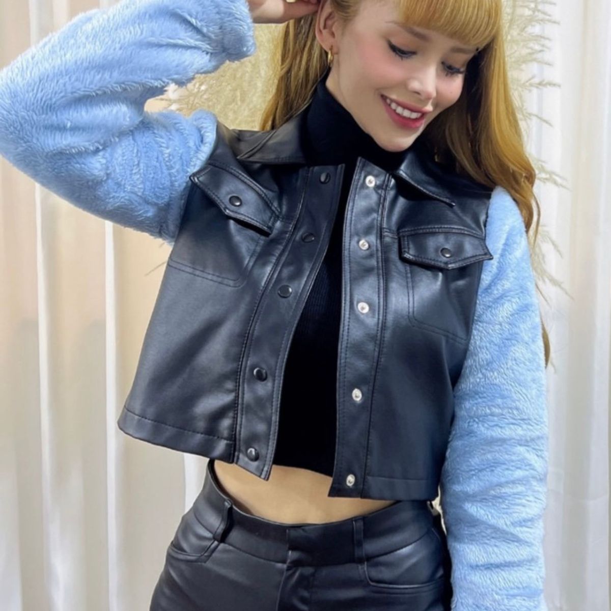 KATE LARRAIN - Casaca Casual Mujer Furry