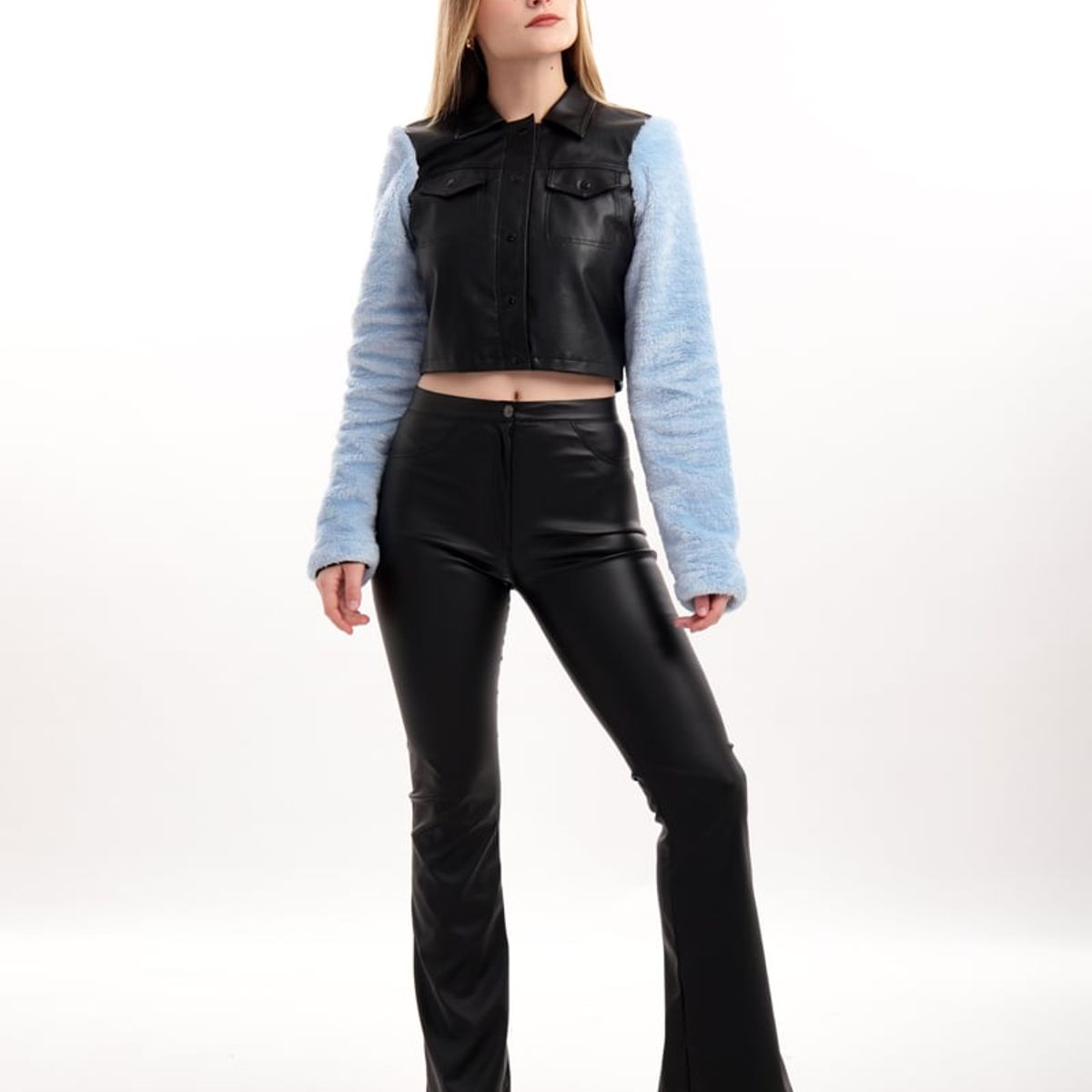 KATE LARRAIN - Casaca Casual Mujer Furry