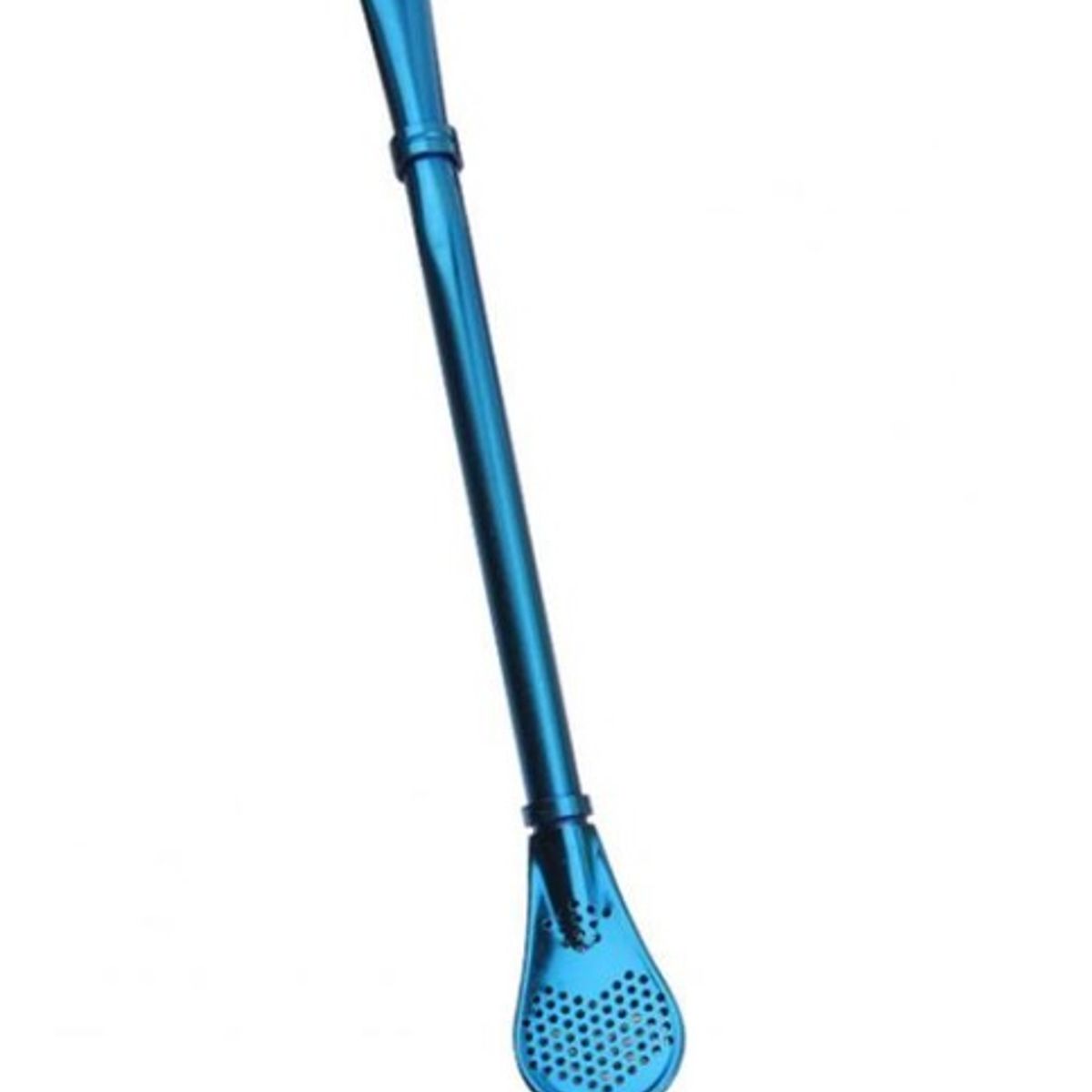 GENERICO - Bombilla azul para mate o infusiones