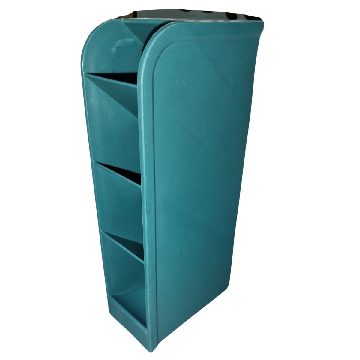 GENERICO - Organizador acrílico de cuatro niveles kawai verde esmeralda