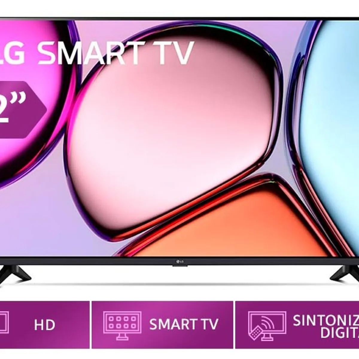 LG - Televisor LG 32 LED Smart TV HD con ThinQ AI 32LQ600BPSA