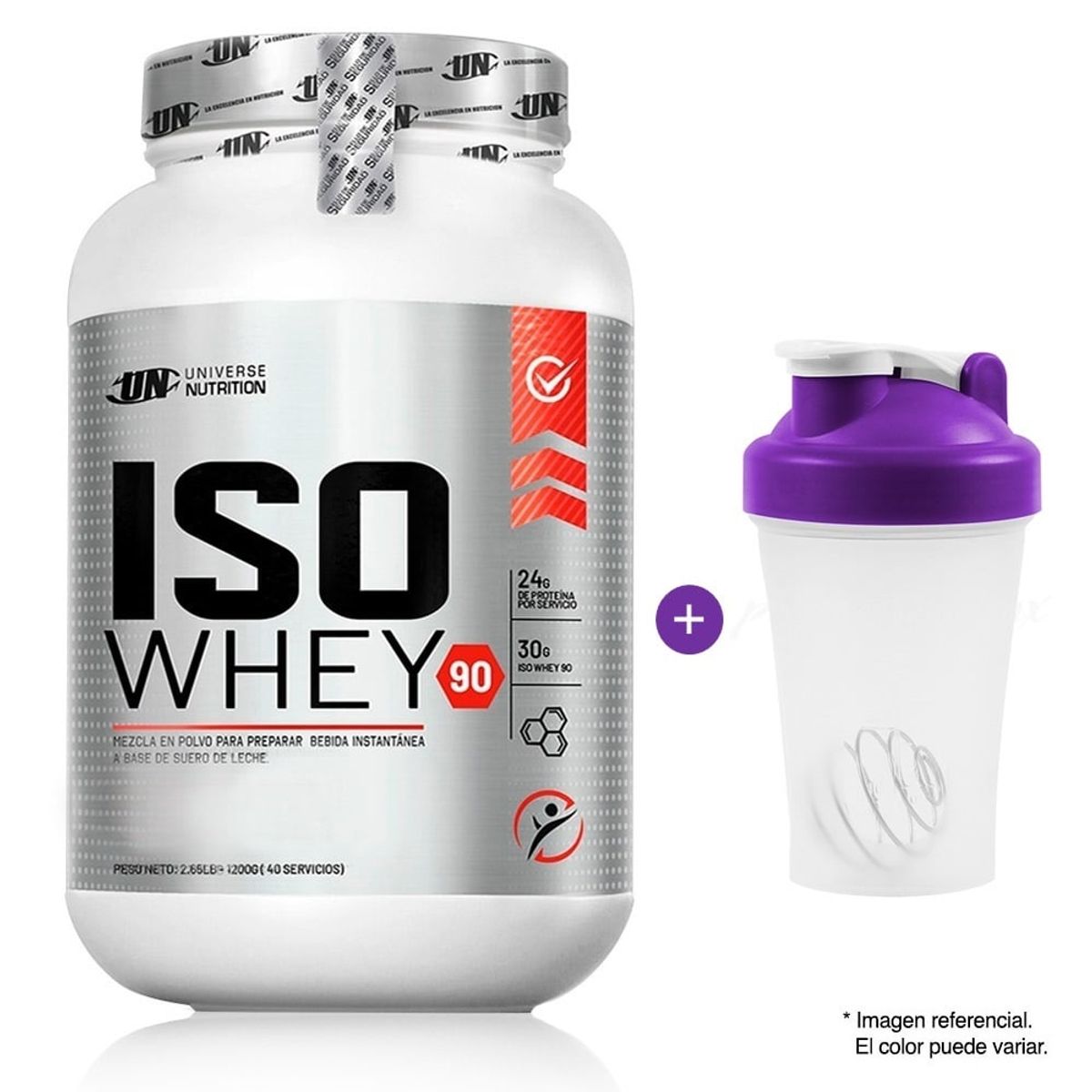 UNIVERSE NUTRITION - ISO WHEY 90 1.1 KG UNIVERSE NUTRITION VAINILLA