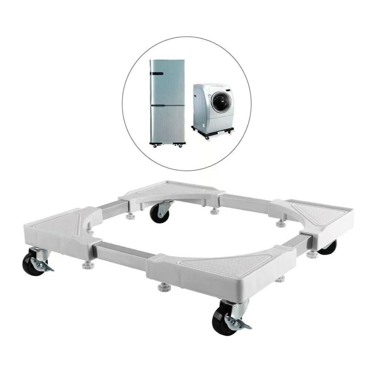 GENERICO - Base Móvil Para Lavadora Cocina Refrigeradora