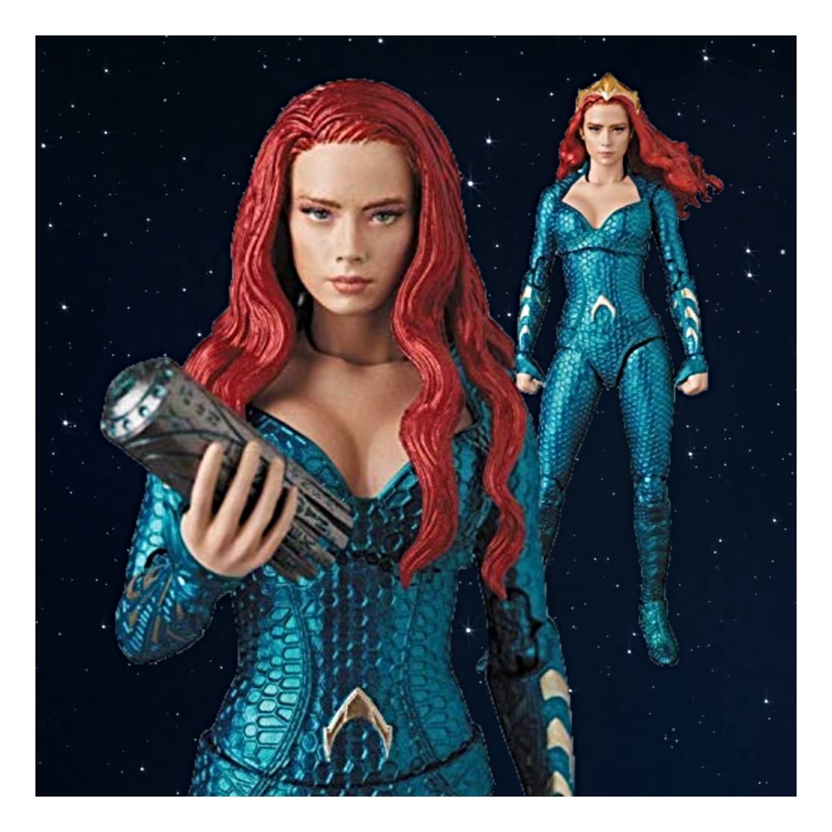 DC COMICS - Figura de Accion Aquaman MAFEX Nro 115 Mera