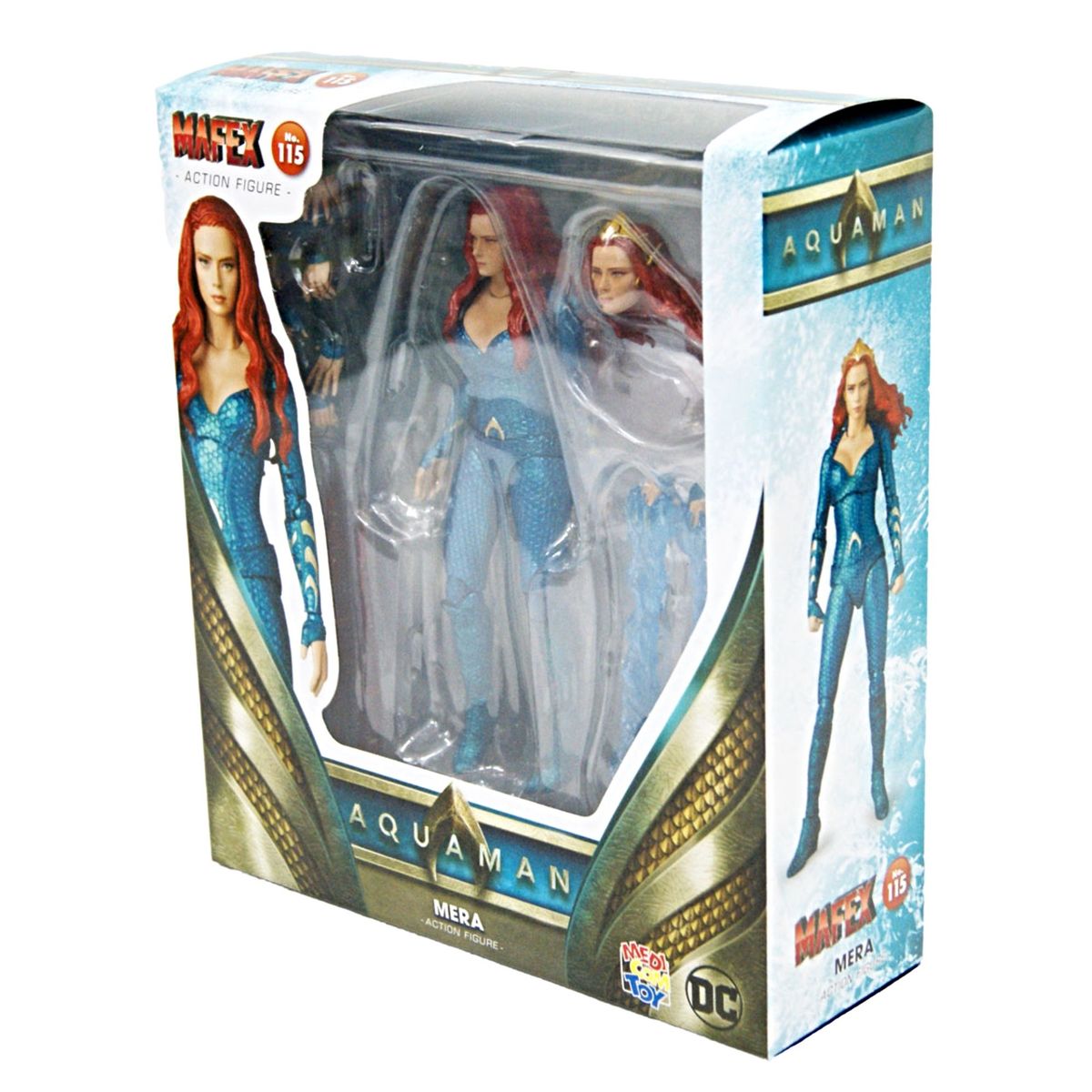 DC COMICS - Figura de Accion Aquaman MAFEX Nro 115 Mera