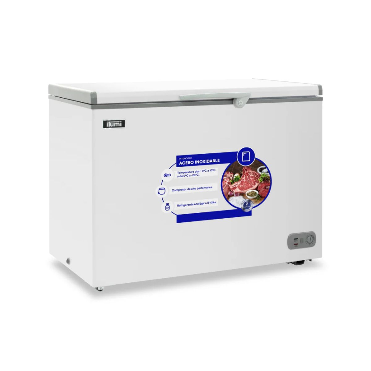 ILUMI - Congelador 340L TFI-3400WH