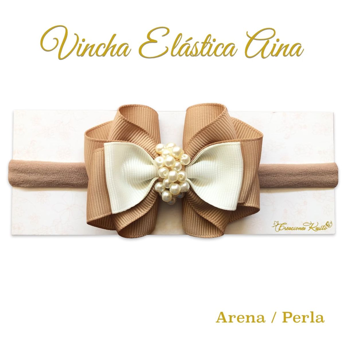 GENERICO - Vincha para bebé modelo Aina