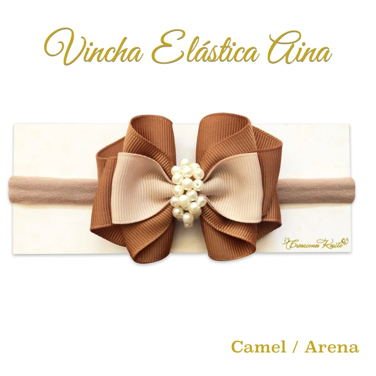 GENERICO - Vincha para bebé modelo Aina