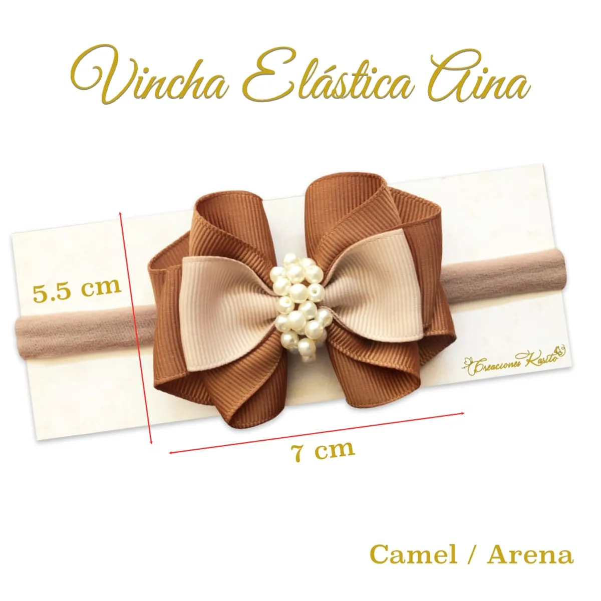 GENERICO - Vincha para bebé modelo Aina