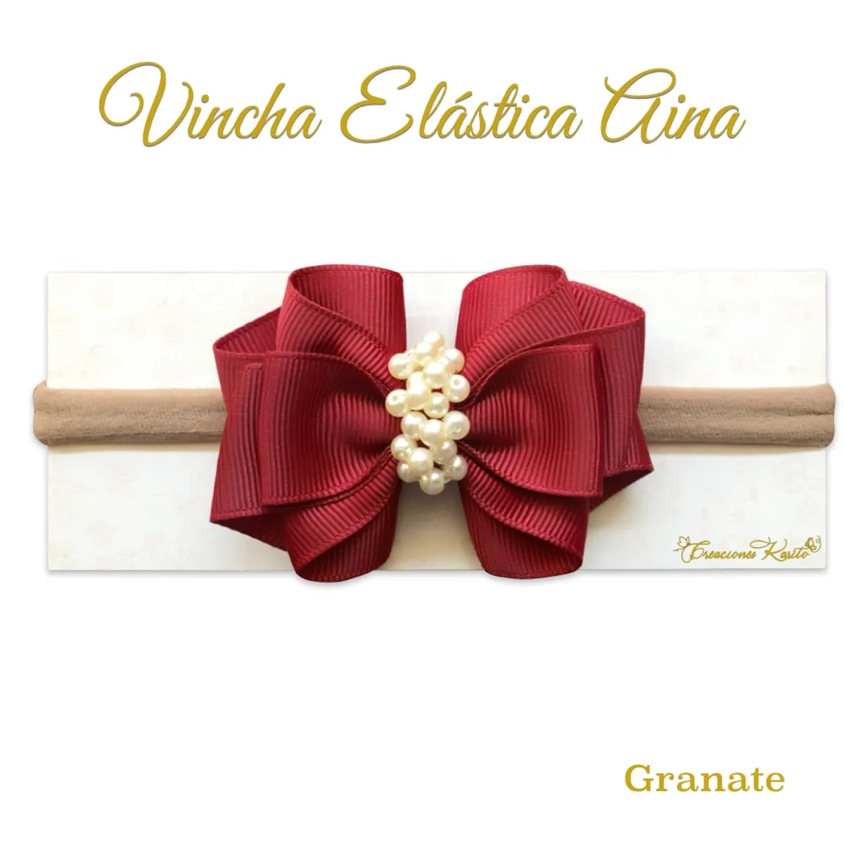 GENERICO - Vincha para bebé modelo Aina