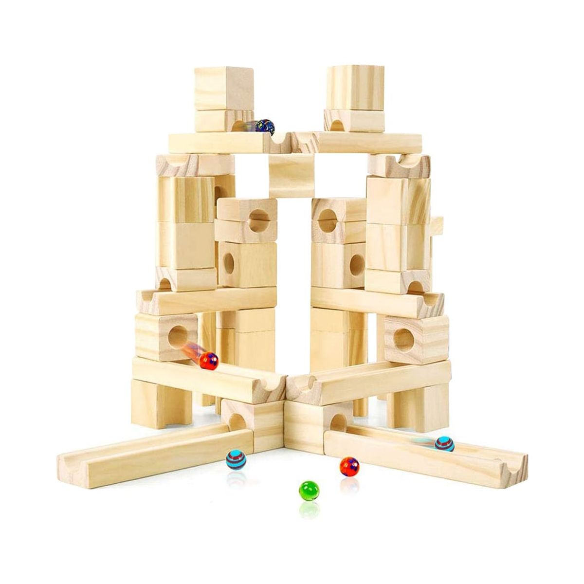 GENERICO - Multicircuito Didáctico Canicas de 60 pcs