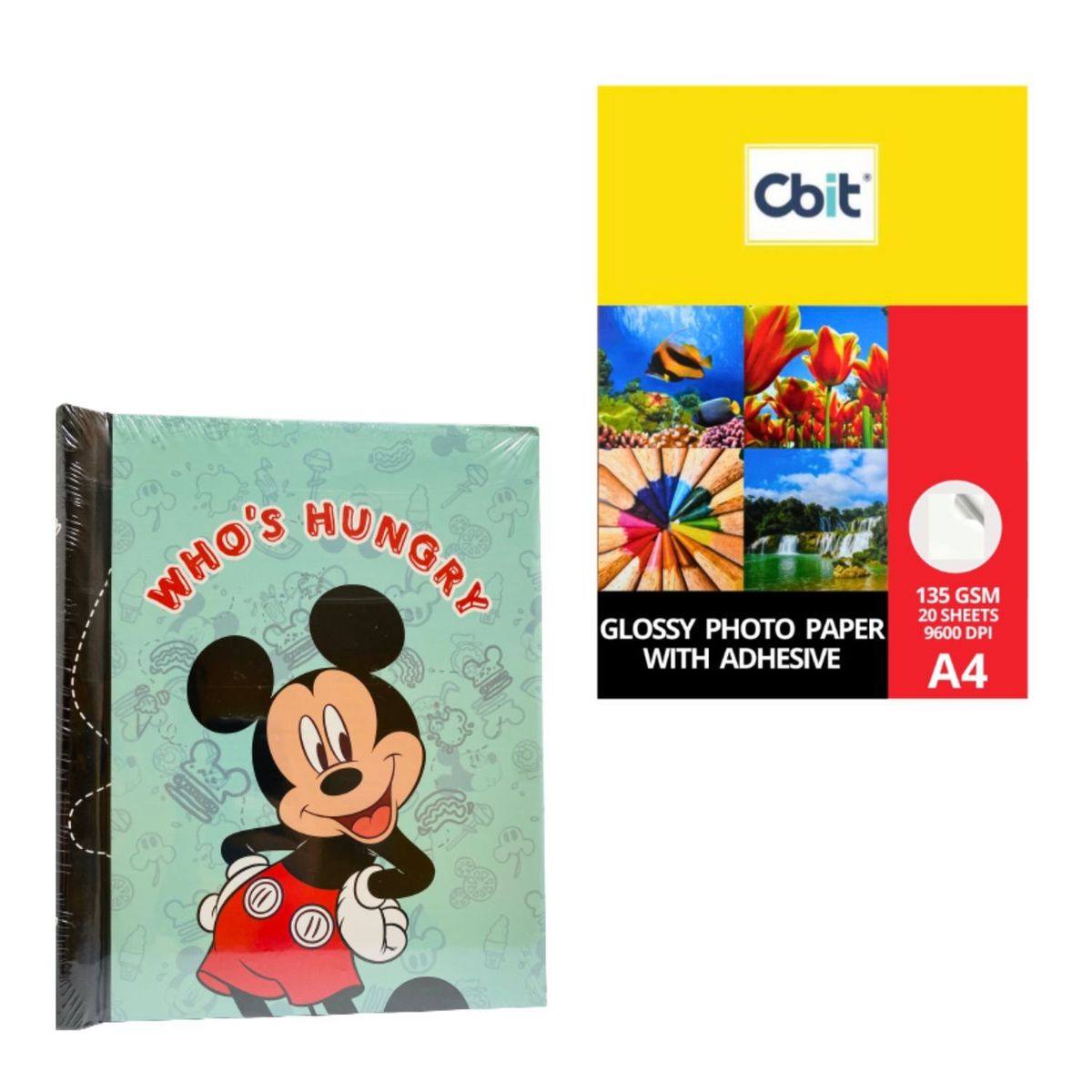 GENERICO - Album DMV 40 fotos 18x26 cm + Papel Foto 20 hjs A4