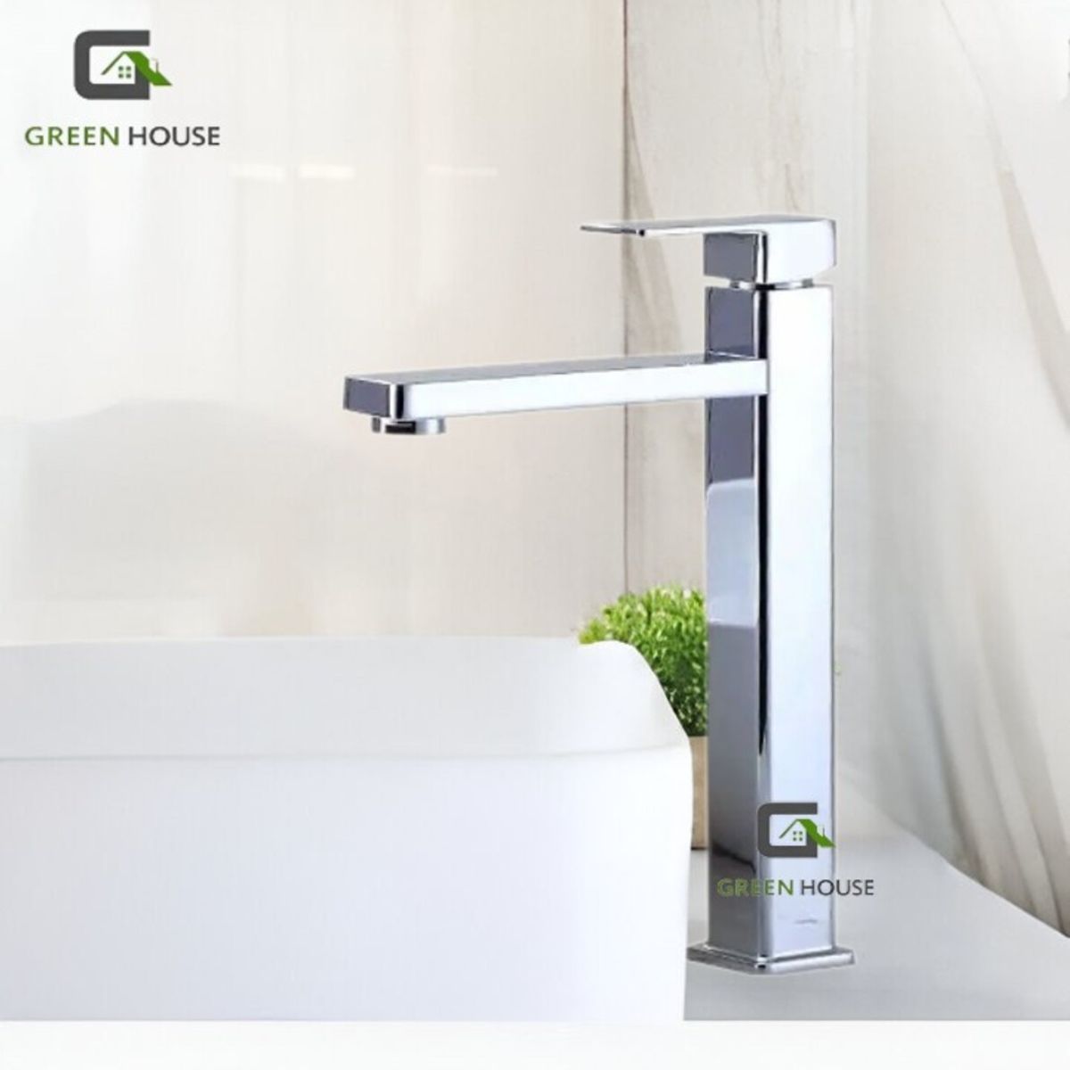 GENERICO - COMBO BOWL + GRIFERIA AGUA FRIA 30CM PICO LARGO