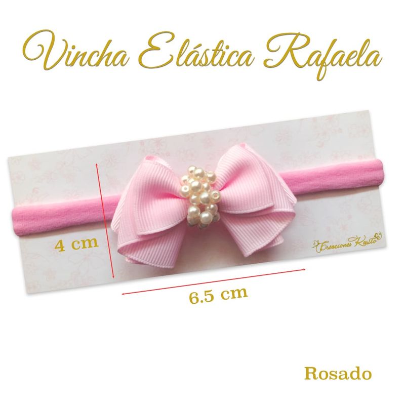 GENERICO - Vincha para bebé modelo Rafaela