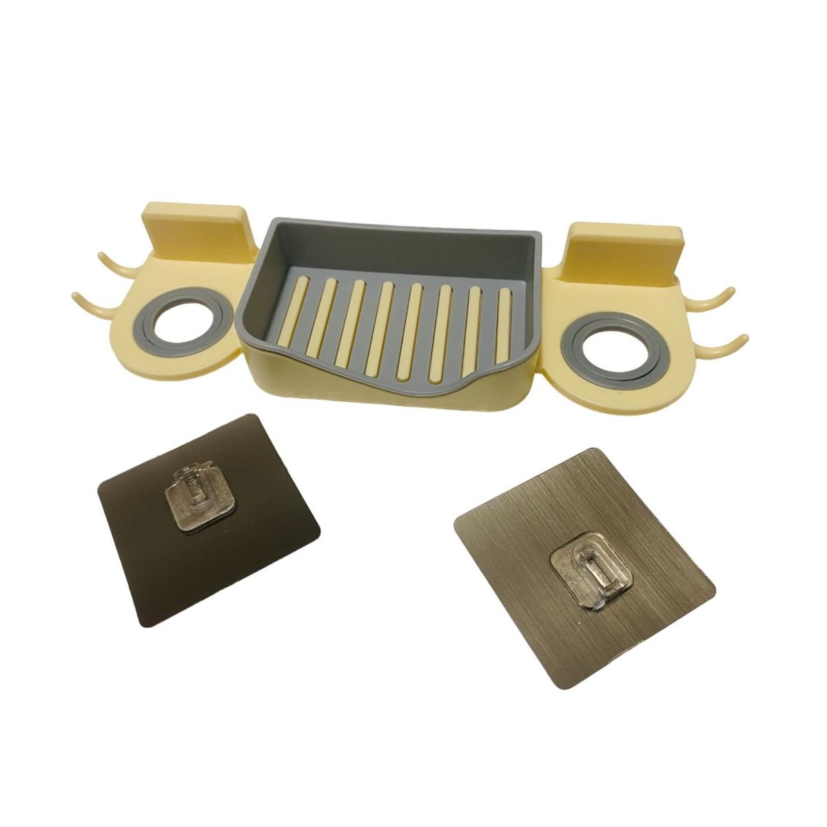 GENERICO - Jabonera Beige Pack x 3 Unidades