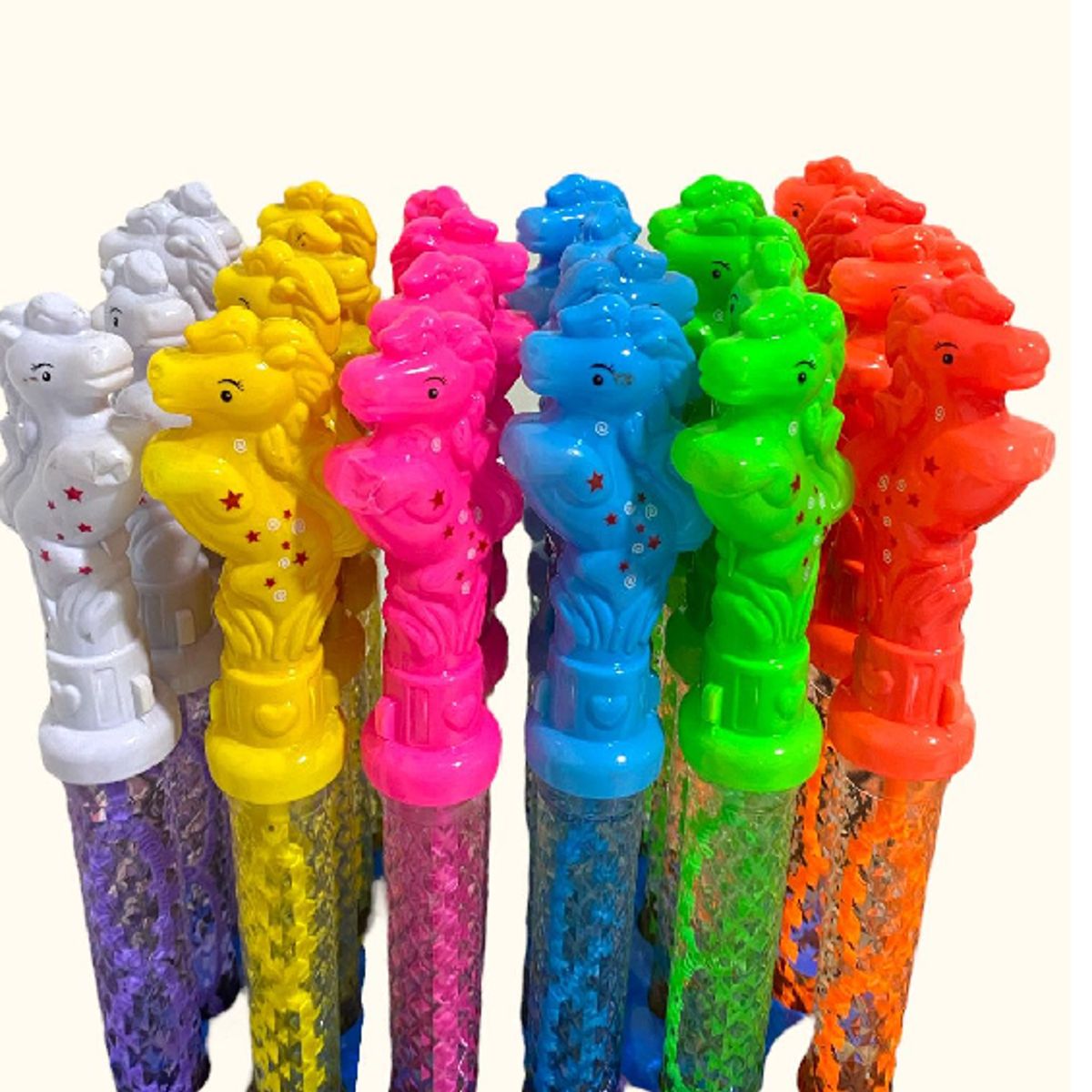 GENERICO - pack x 5 burbujas unicornio