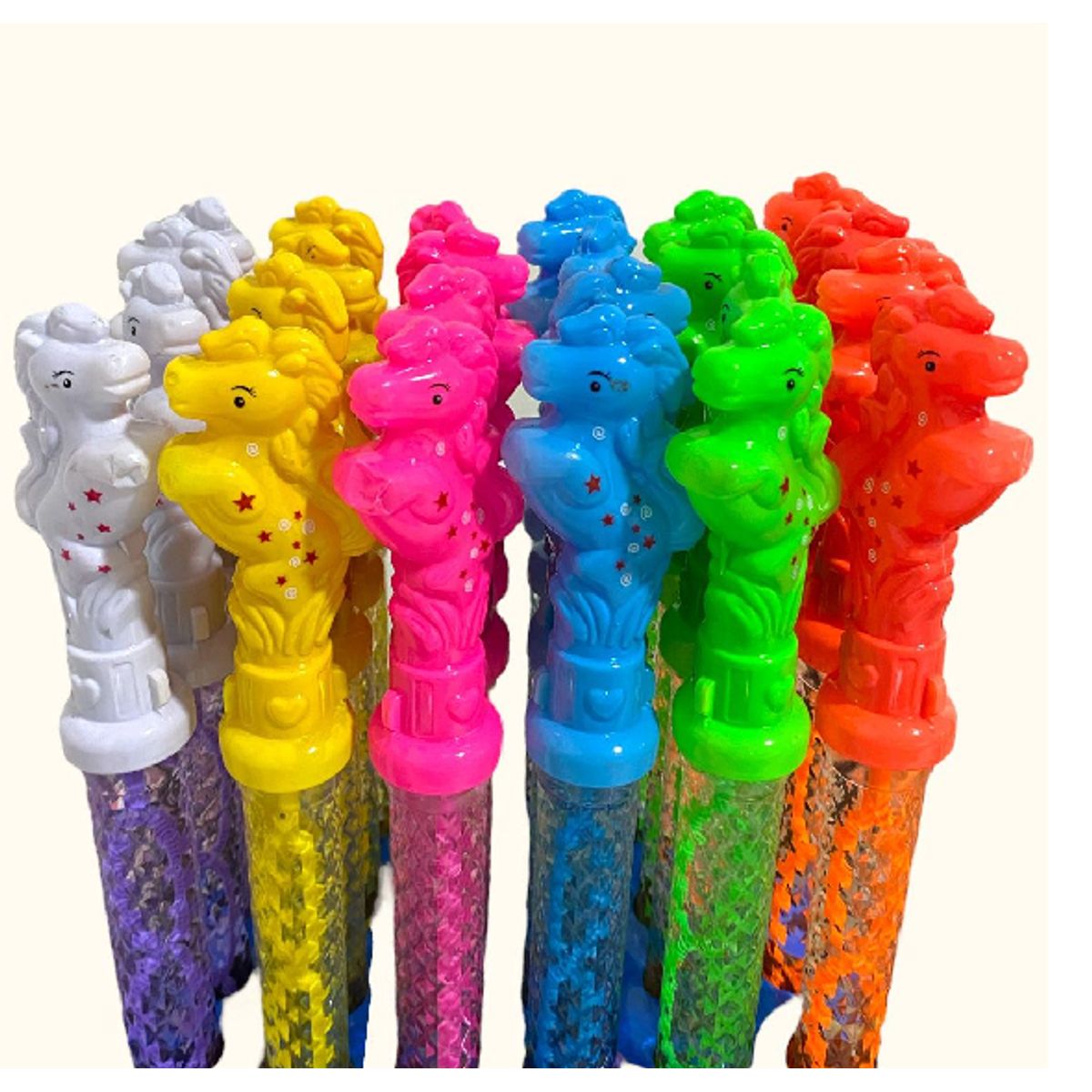 GENERICO - pack x 5 burbujas unicornio