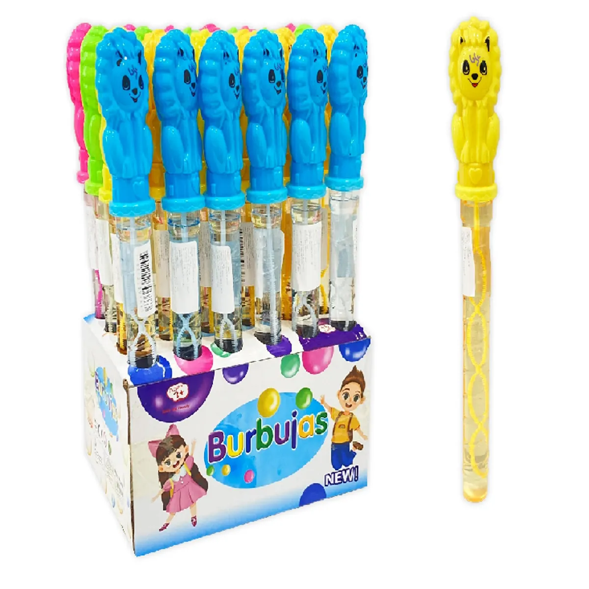 GENERICO - pack x 5 burbujas leon