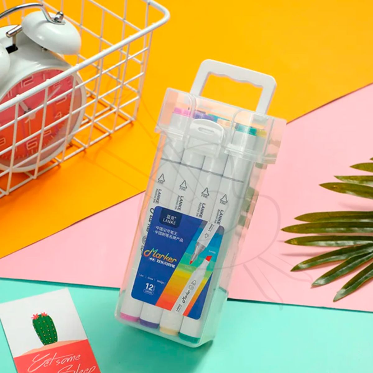 GENERICO - PLUMONES TOUCH 12 PIEZAS MARCADORES CON DOBLE PUNTA