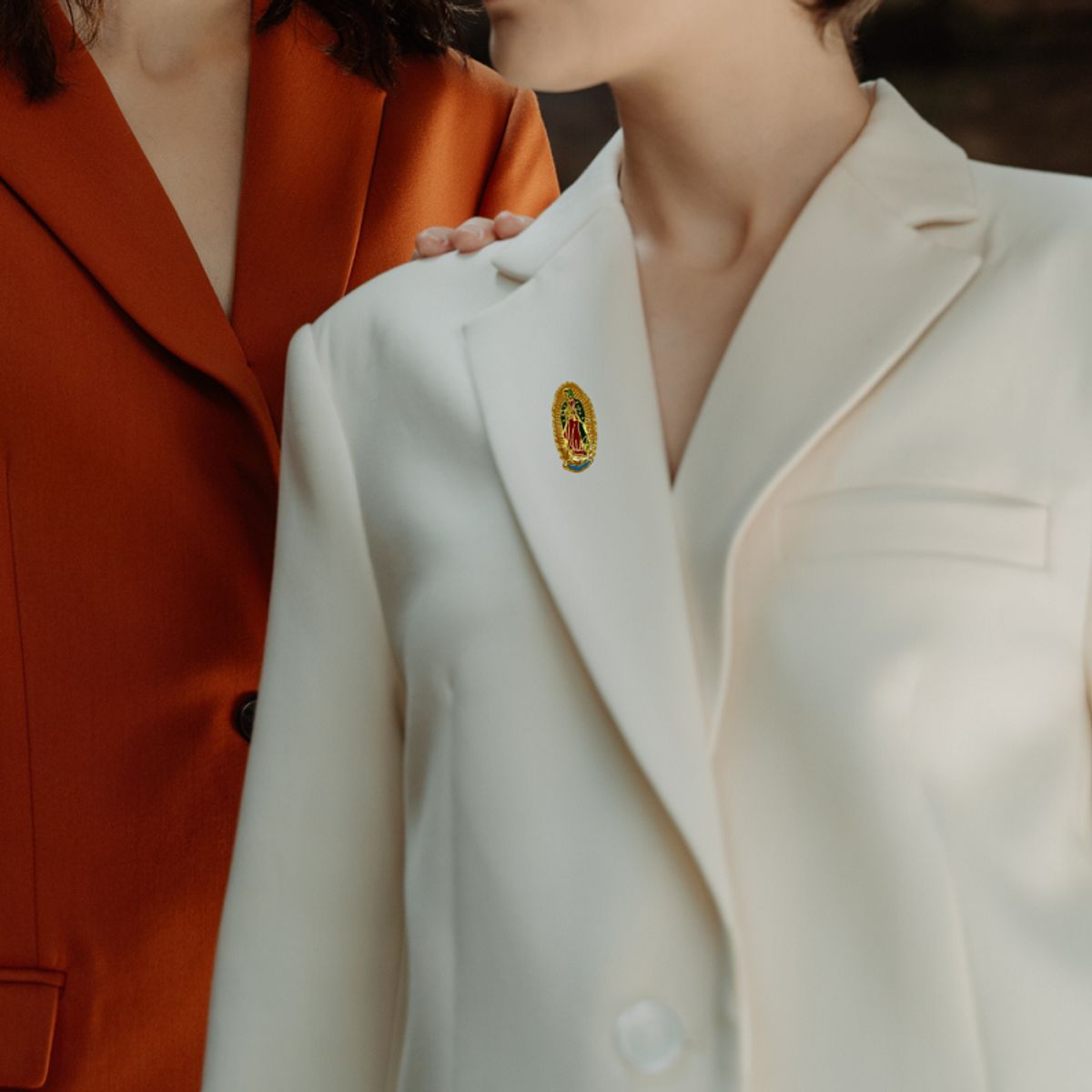 SANTORAL - Pin Virgen de Guadalupe - Dorado