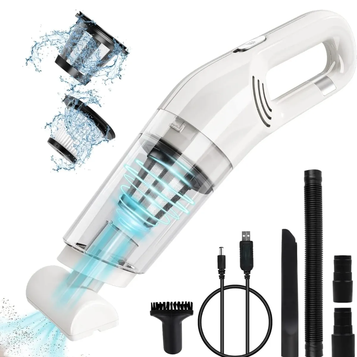 IMPORTADO MC - Aspiradora Inalambrica Portatil Para Auto y muebles