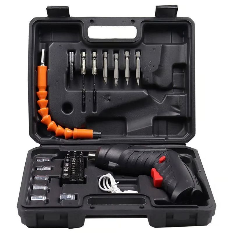 GENERICO - ATORNILLADOR INALAMBRICO 4.2V CON LUZ LED  LITHIUM CARGA C