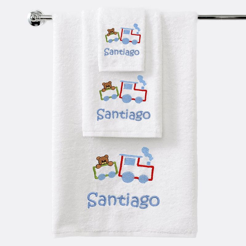 GENERICO - TOALLAS DE BAÑO NIÑOS BORDADAS CASABLANCA HOME