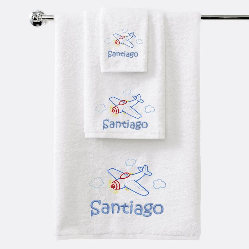 GENERICO - TOALLAS DE BAÑO NIÑOS BORDADAS CASABLANCA HOME