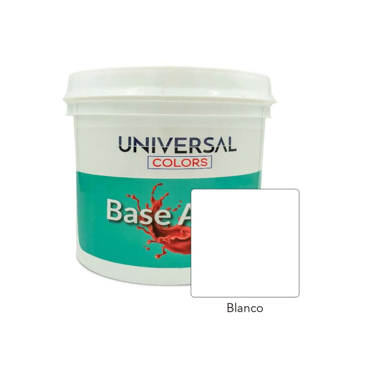 UNIVERSAL COLORS - Pintura Látex Acrílico Antihongos Universal Colors blanco satinado1gl
