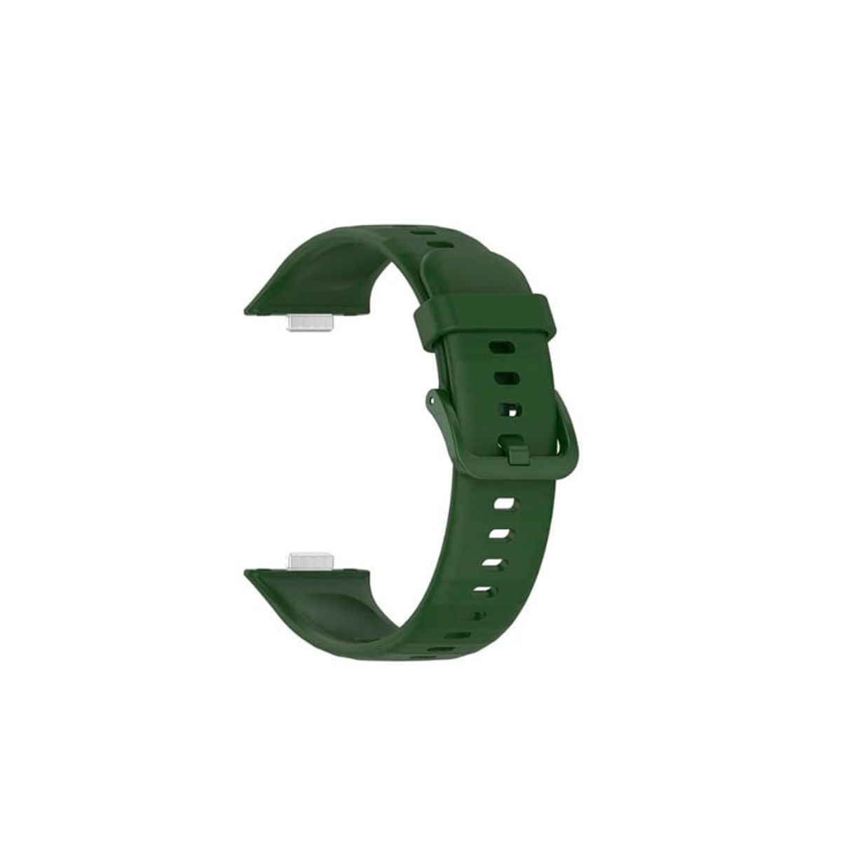 GENERICO - Correa de Silicona para Huawei Honor Fit 3 Verde