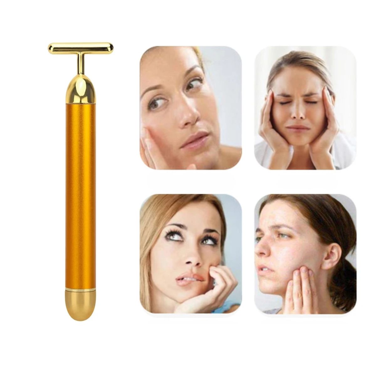 OEM - Rodillo  Facial Rejuvenecedor en Forma T