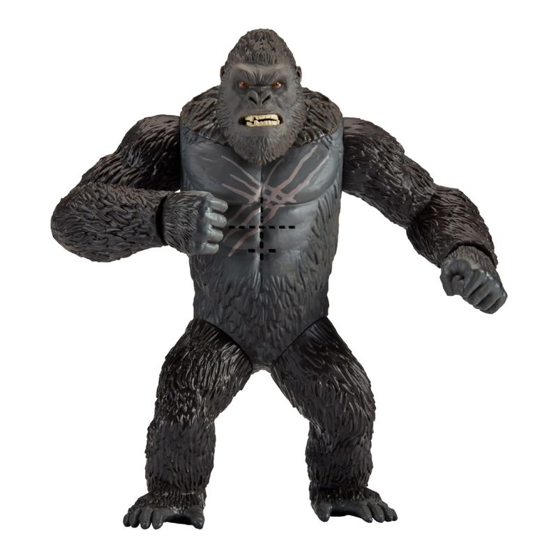 PLAYMATES TOYS - Godzilla x Kong - Figura de Battle Roar Kong de 7 pulgadas