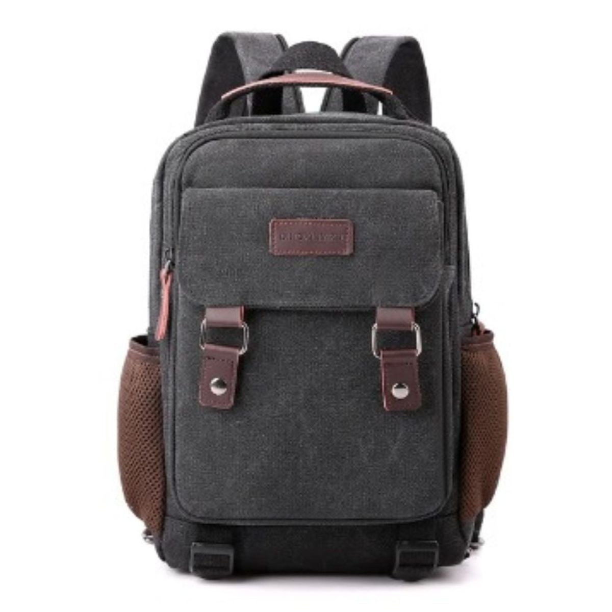 GENERICO - Mochila de lona RETRO  hombro y pecho