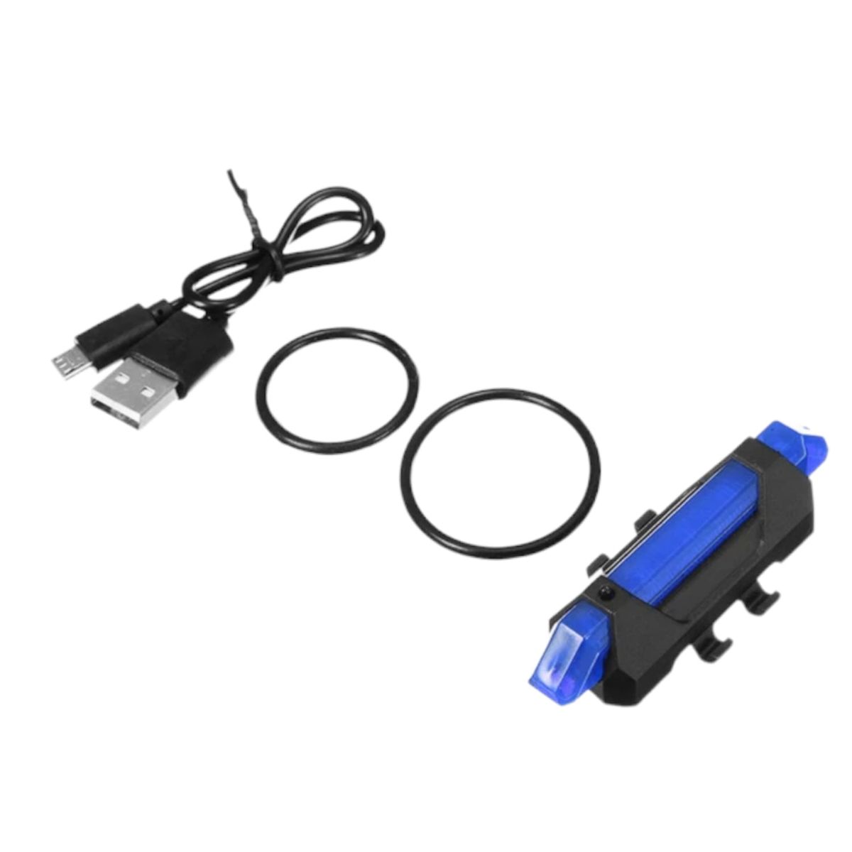 GENERICO - 2 Pack Led Recargable Bicicleta Ciclismo Scooter Moto