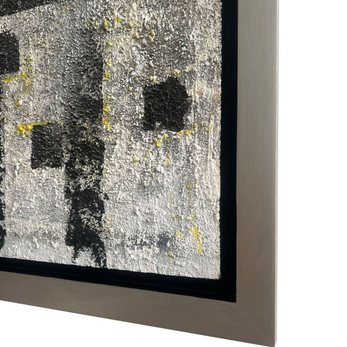 MAP DESIGN HOME - Cuadro Decorativo al Óleo Abstracto Texture 64x84 cm