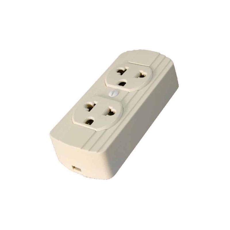 IMPORTADO MC - TOMACORRIENTE DOBLE  SEMINDUSTRIAL  15A-250V