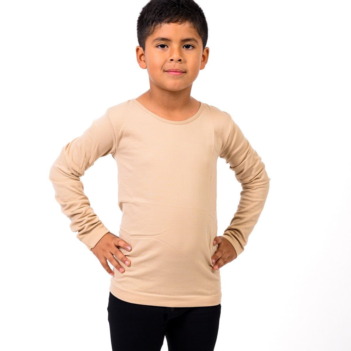 PEYITO - Polo Calentador Térmico Manga Larga Niño