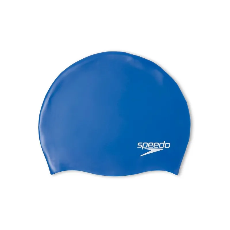 SPEEDO - Gorro para Natación Speedo Plain Moulded Azulino
