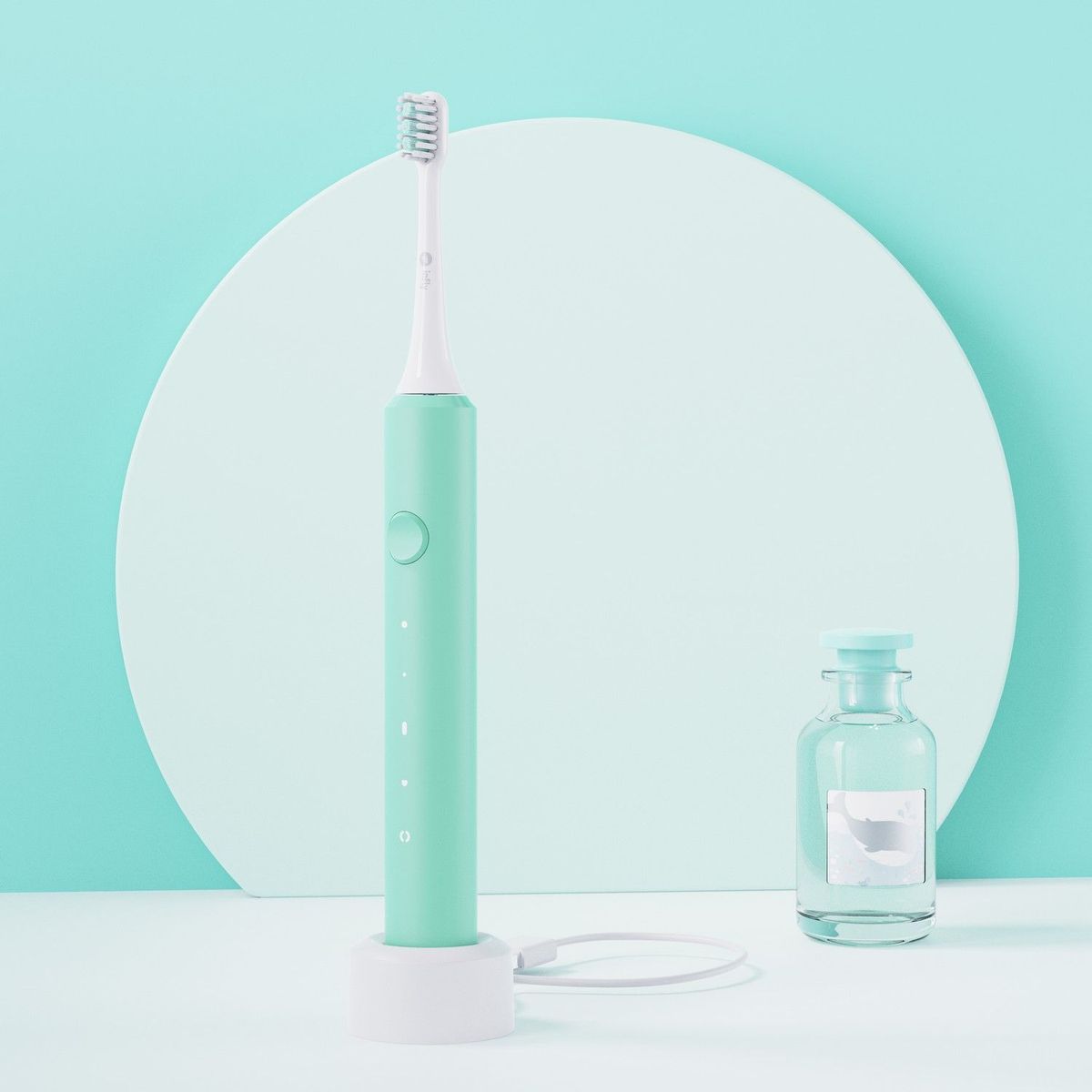 INFLY - InFly - Cepillo dental eléctrico T03S Verde