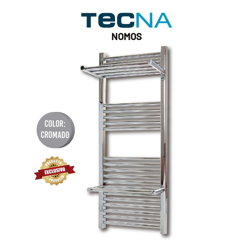 CICSA - RADIADOR TOALLERO MODELO NOMOS 1200500 CROMADO