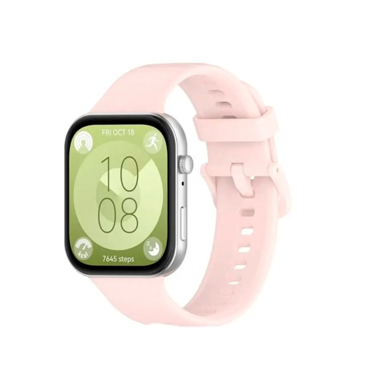 GENERICO - Correa de Silicona para Huawei Honor Fit 3 - Rosado