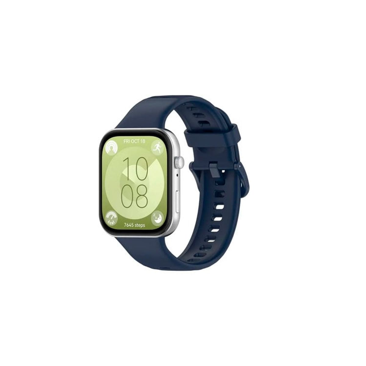 GENERICO - Correa de Silicona para Huawei Honor Fit 3 Azul