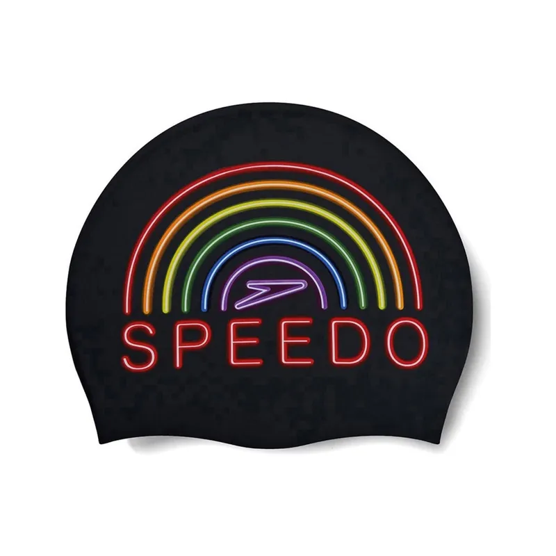 SPEEDO - Gorro Natacion Speedo Slogan Printed Cap Black