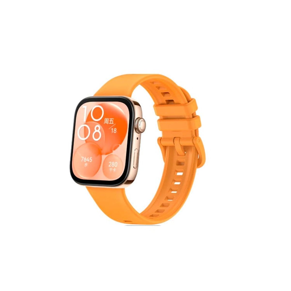 GENERICO - Correas de Silicona Huawei para Honor Fit 3 Naranja