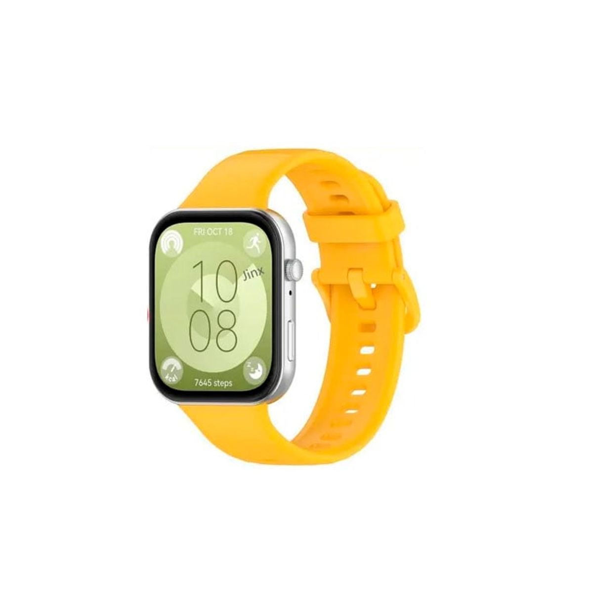 GENERICO - Correas de Silicona Huawei para Honor Fit 3 Amarillo